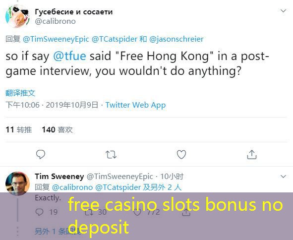 free casino slots bonus no deposit