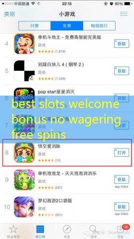 best slots welcome bonus no wagering free spins